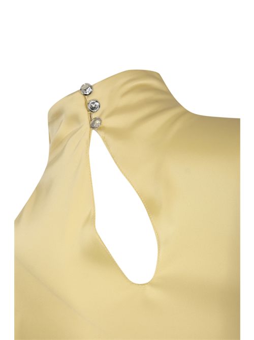 Abito midi fluido in raso Vanilla Patrizia Pepe | 8A1627 A269Y478